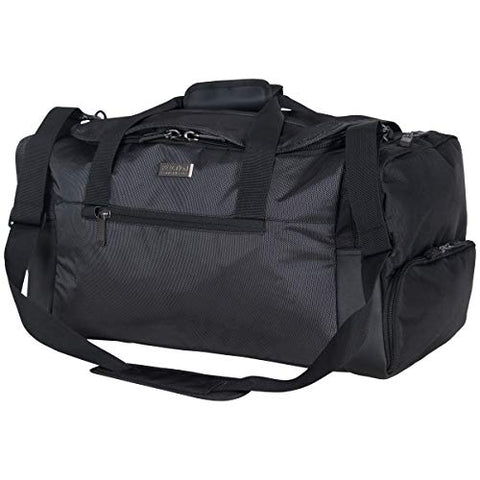 Kenneth Cole Reaction Brooklyn RFID Duffel Bag, Pink Dot Charcoal One Size