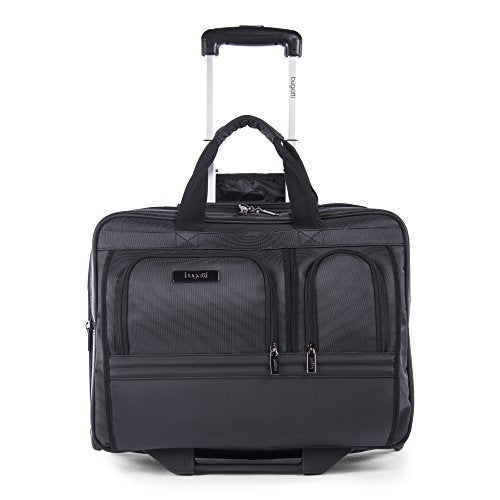 Bugatti Harry Business Case on Wheels, Nylon, Black