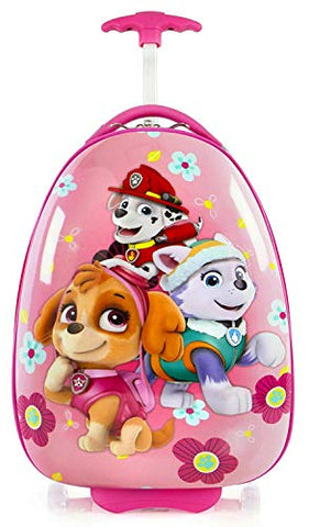 Nickelodeon PAW Patrol Girl's 18" Rolling Carry On Luggage