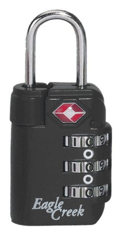 Eagle Creek Travel Gear Travel Safe TSA Lock, Charcoal