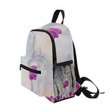 GIOVANIOR Watercolor Illustration Silhouette Of Ballet Dan Lightweight Travel School Backpack for