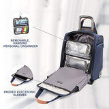 Travelpro Crew Versapack Rolling Underseat Carry-on, Patriot Blue
