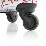 Heys America Unisex Britto Hearts Carnival 26" Spinner Red Suitcase