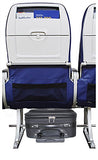 Boardingblue Airlines Rolling Personal Item Under Seat Mini Luggage 16.5" (Navy)