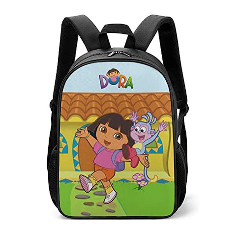 Do-ra The Exp-lor-er Children's backpack with side pockets school bag large for kids boy girl teens hiking camping picnic