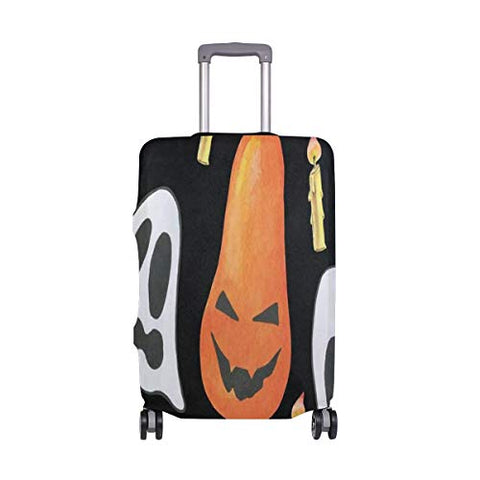 Luggage Cover Painting Halloween Ghost Pumpkin Travel Case Suitcase Cover Bag Protector 3D Print