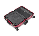 Zero Halliburton Classic Aluminum 2.0 Carry-On Spinner Luggage in Polished Blue