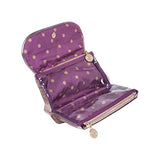 Stephanie Johnson Women's Milan Katie Folding Cosmetic Bag Travel Purse, Dusty Plum, One Size