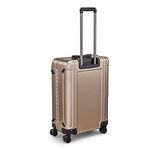 Zero Halliburton Geo Aluminum 3.0 24" Spinner Travel Case in Silver