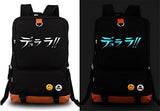 Siawasey Anime Durarara!! Cosplay Luminous Daypack Backpack Shoulder School Bag