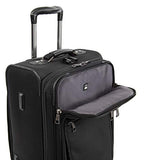 Travelpro Crew Expert Max Carry-on Expandable Rollaboard, Jet Black