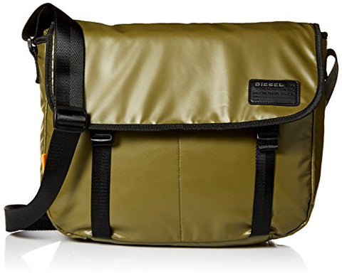 Diesel Men'S Discover Messenger Bag, Olive Drab, One Size