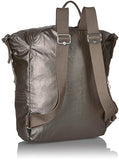 Kipling Women'S Cherry Metallic Backpack, Metallic Pewter