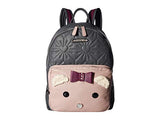 Betsey Johnson Women's Cat Backpack Grey Multi One Size