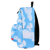Violet Mist Lightweight Canvas Backpack Casual Daypacks Bag Waterproof Laptop