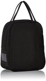 Vera Bradley Iconic Lunch Bunch, Microfiber, Classic Black