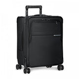 Briggs & Riley Baseline International Carry-On Expanadable Wide-Body Spinner, Black, One Size