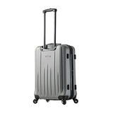 Mia Toro Fabrii Hardside Spinner 20'' Carry-on, Black