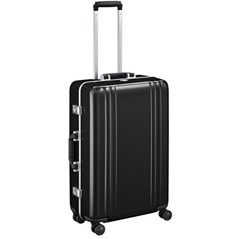 Zero Halliburton Classic Polycarbonate 2.0 25 4 Wheel Travel Case Black