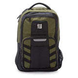Ful 18" Stinger Laptop Backpack-Olive