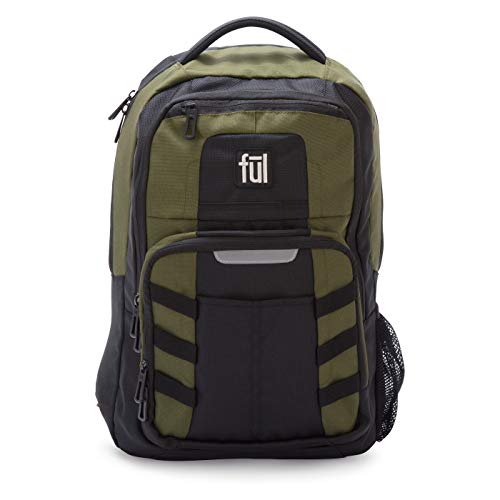 Ful 18" Stinger Laptop Backpack-Olive