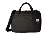 Herschel Gibson Laptop Messenger Bag Black Crosshatch One Size