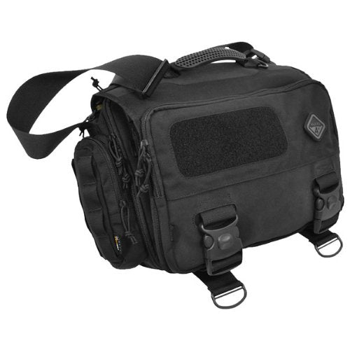 HAZARD 4 Sherman Laptop-Messenger Brief, Black