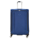Delsey Luggage Aero Soft 29 Inch Spinner Check In, Cobalt