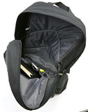 Alpine Swiss Major School Bag Backpack Bookbag 1 Year Warranty Black