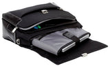 Bugatti Simulated Leather/Nylon Briefcase Laptop