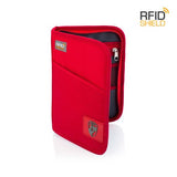 Heys America Unisex RFID Blocking Passport Wallet Red Luggage Accessory