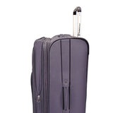 Traveler’S Choice Cornwall Lightweight Expandable Spinner Luggage - Charcoal (26-Inch)