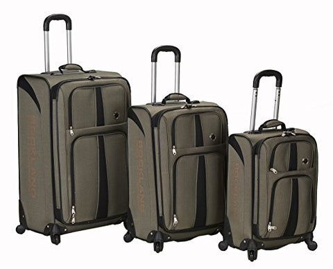 Rockland 3-Piece Eclipse Spinner Luggage Set