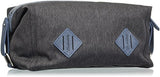Budweiser by Buxton Men's Urban West Top Zip Travel Kit Accessory, black/blue, N/A