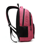 AUGUR Unisex Laptop Backpack Lightweight Casual School Bookbag Travel Daypack Backpack for Women