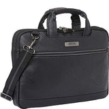 Kenneth Cole Reaction Faux Leather 16" Laptop Briefcase Black One Size