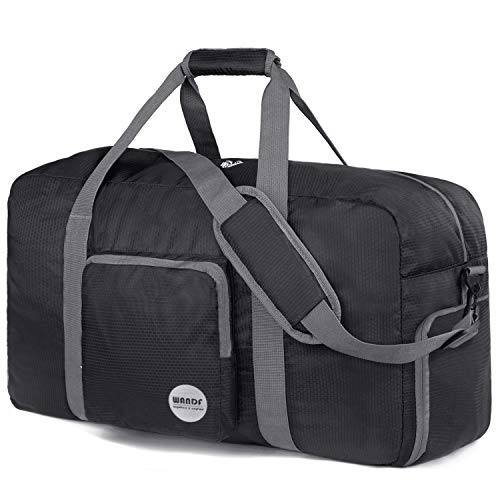Amazon Wandf Foldable Travel Duffel Bag WANDF Large Travel Duffel