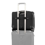 Travelpro Crew Versapack Rolling Tote Travel, Jet Black, One Size