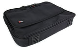 DURAGADGET Black Laptop Briefcase Style Bag with Multiple Compartments for The MSI PL62 7RC |