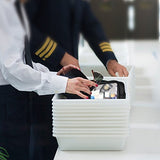 Procase Tsa Approved Travel Toiletry Bag Pouch, Matte Clear Travel Organizer Airport Carry-On