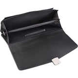 On Sale S-Zone Mens Microfiber Leather Flapover Briefcase Messenger Bag Fit 14 Inch Laptop Bag