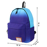 Violet Mist College Backpack Bag Waterproof Laptop