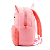 Cute Toddler Backpack Toddler Bag Plush Animal Cartoon Mini Travel Bag for Baby Girl Boy 1-6 Years (Cat)