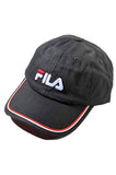 FILA Cotton Twill Cap-BLACK_O/S