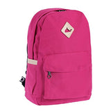 Damara Womens Canvas Hollow Out Whale Signature Sport School Bag,Rose