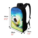 Crazytravel Bookbag Back Pack For School Child College Young Mens Womens Music Print