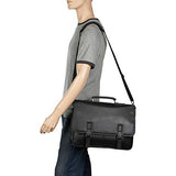 Reaction Kenneth Cole A Brief History Leather Flapover Portfolio