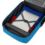 Gonex 35L Travel Backpack, Durable & Water-Repellent Oversized Backpack with Multiple Pockets for Travel, Hiking,Camping Cobalt Blue