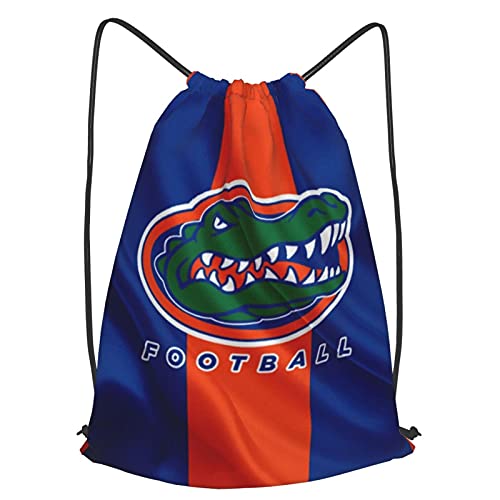 Florida Gators University Drawstring Strap Pack School Backpack String Sack Bag Sports Gym For Men Women