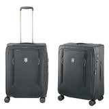 Victorinox Werks Traveler 6.0 Medium Softside Spinner Suitcase, 24-Inch, Grey
